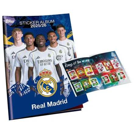 Real Madrid 2025/26 set albuma za kolekciju sličica fotografija proizvoda
