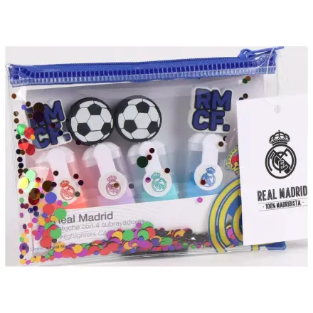 Real Madrid Ball Mini Set od 4 flomastera/markera fotografija proizvoda