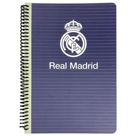 Real Madrid Plava B/5 Linirana Spiralna Bilježnica 70 Listova fotografija proizvoda