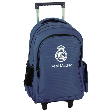 Real Madrid Plava Školska Torba na Kotačiće, Torba 46 cm fotografija proizvoda