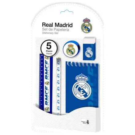 Real Madrid Emblem Set pribora za pisanje, 5-dijelni fotografija proizvoda
