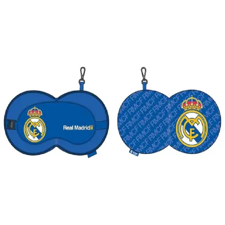 Real Madrid jastuk za putovanje + maska fotografija proizvoda