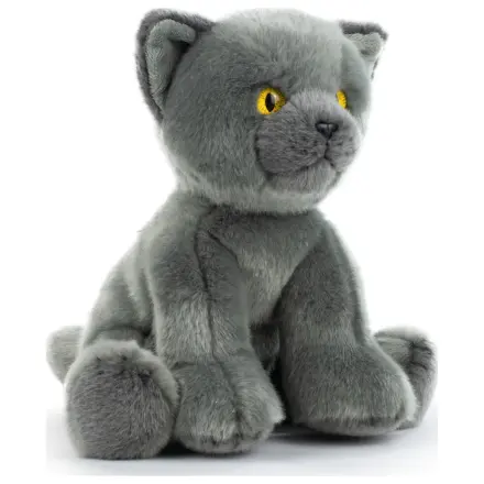 Realistic Animals Russian Blue Mačka plišana igračka 25cm fotografija proizvoda