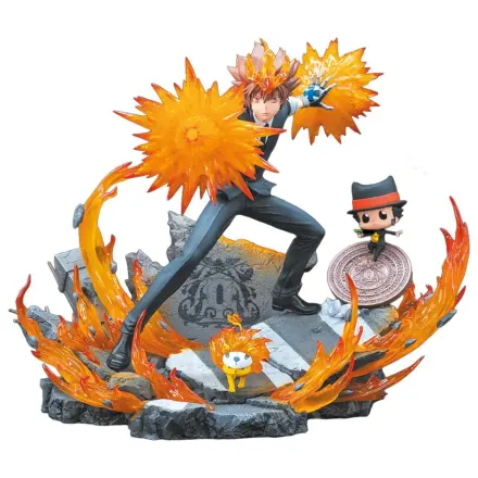 Reborn Resin kip 1/6 Tsuna, Reborn & Natsu 37 cm fotografija proizvoda