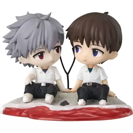 Rebuild of Evangelion Chibi Figura Shinji Ikari & Kaworu Nagisa 8 cm fotografija proizvoda