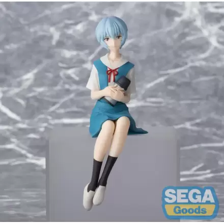 Rebuild of Evangelion PM sjedeća PVC statua Rei Ayanami Evangelion New Theatrical Edition 14 cm fotografija proizvoda