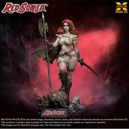 Red Sonja plastični model kit 1/8 Red Sonja ponovno izdanje 27 cm fotografija proizvoda