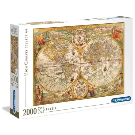 Old Map Ancient puzzle od 2000 dijelova fotografija proizvoda