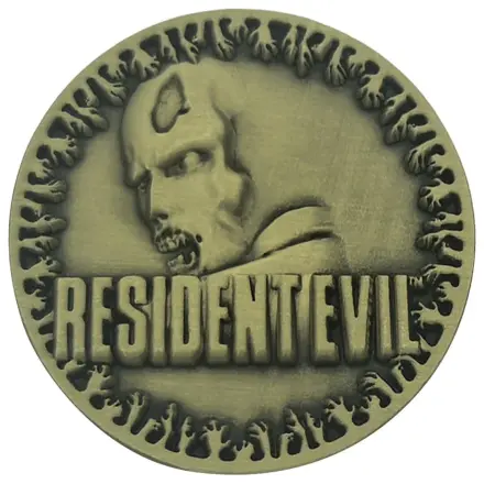 Resident Evil kolekcionarski novčić 30. godišnjica starinski mjed fotografija proizvoda
