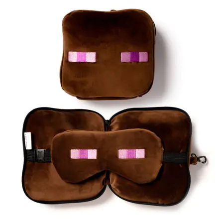 Relaxeazzz Minecraft Enderman putni jastuk i maska za oči fotografija proizvoda