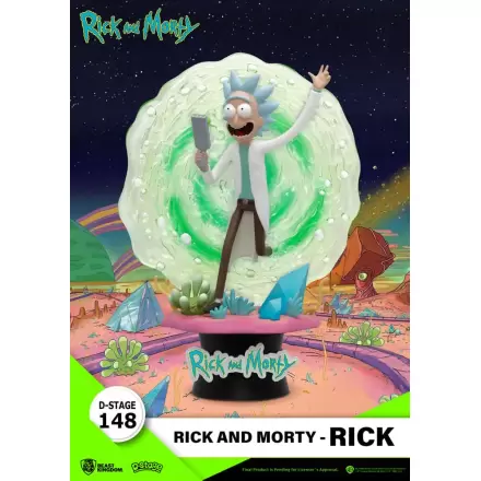 Rick & Morty D-Stage PVC Diorama Rick 14 cm fotografija proizvoda