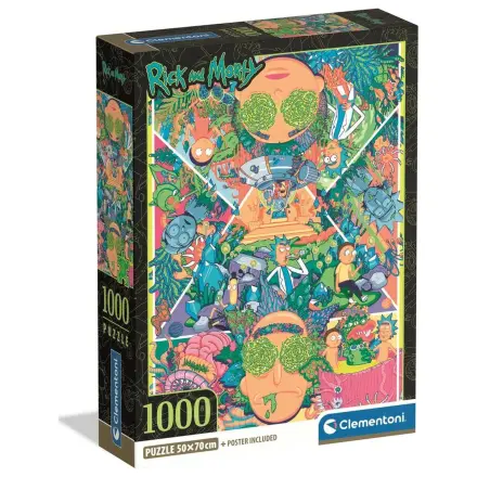 Rick and Morty 2 puzzle od 1000 dijelova fotografija proizvoda