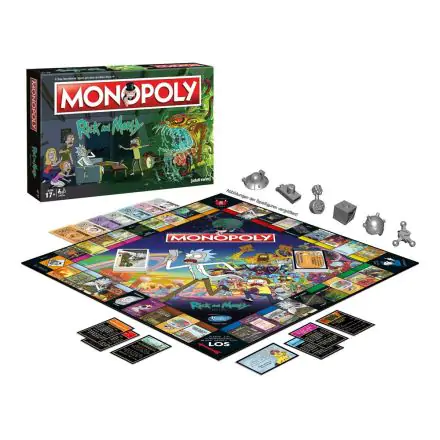 Rick and Morty društvena igra Monopoly *German Version* fotografija proizvoda