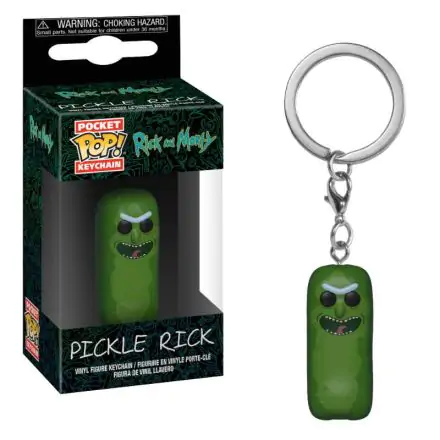 Rick and Morty Pocket POP! Vinilni privjesak za ključeve Pickle Rick 4 cm fotografija proizvoda