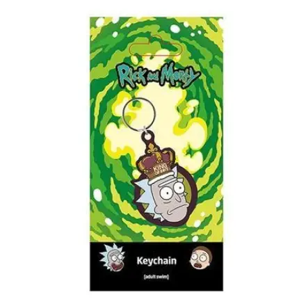 Rick and Morty PVC privjesak za ključeve King of S**t fotografija proizvoda