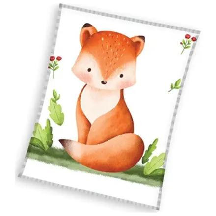 Rusty the Fox Deka od flisa fotografija proizvoda