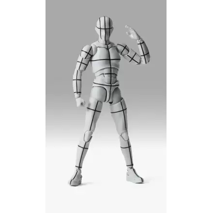 S.H.Figuarts akcijska figura Body-Kun Sports Edition Wire Frame (Gray Color Ver.) 15 cm fotografija proizvoda