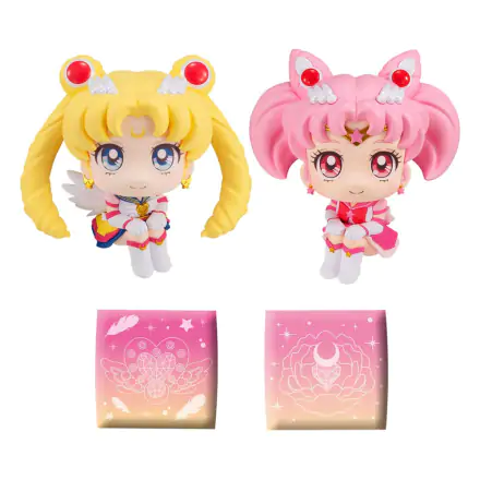 Sailor Moon Cosmos The Movie Look Look Up PVC Figure Eternal Sailor Moon & Eternal Sailor Chibi Moon LTD Ver. 11 cm termékfotója