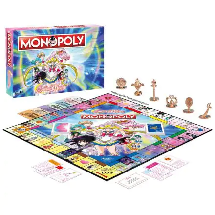 Sailor Moon Board Game Monopoly *German Version* – društvena igra termékfotója