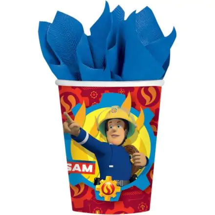 Fireman Sam Papirnate Čaše 8 komada 250 ml fotografija proizvoda