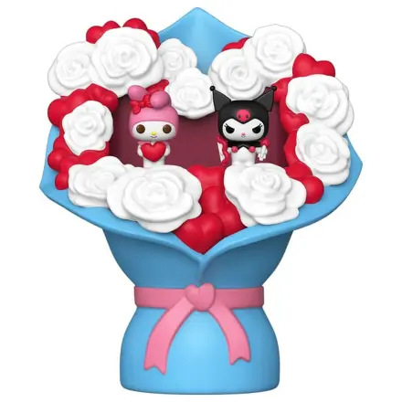 Sanrio Bitty Funko POP! Buket Vinil Figurica 2-paket My Melody & Kuromi (Valentinovo) fotografija proizvoda