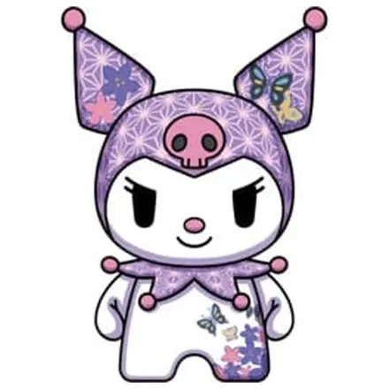 Sanrio DZNR Plišana figura Kuromi Asanoha Edition 18 cm fotografija proizvoda