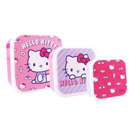 Sanrio Snack Kutija Set Hello Kitty Fresh Bites termékfotója