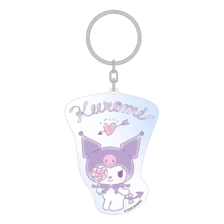 Sanrio Akrilni Privjesak za ključeve Kuromi 6 cm fotografija proizvoda