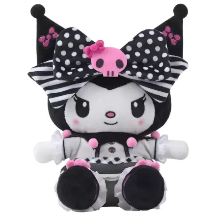 Sanrio Pink Black Party Series Plišana figura Kuromi 22 cm fotografija proizvoda