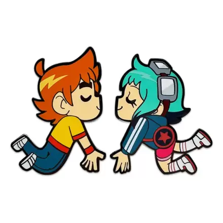 Scott Pilgrim Pin Značka Scott & Ramona Kissing 5 cm fotografija proizvoda