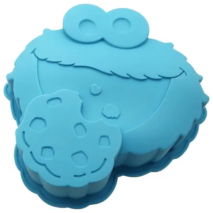 Sesame Street Silicone Kalup za pečenje Cookie Monster plavi fotografija proizvoda