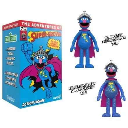 Sesame Street ReAction figura Super Grover (S Chase izdanjem) fotografija proizvoda