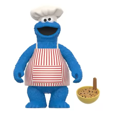 Sesame Street ReAction akcijska figura Wave 04 Kuhar Cookie Monster 10 cm fotografija proizvoda