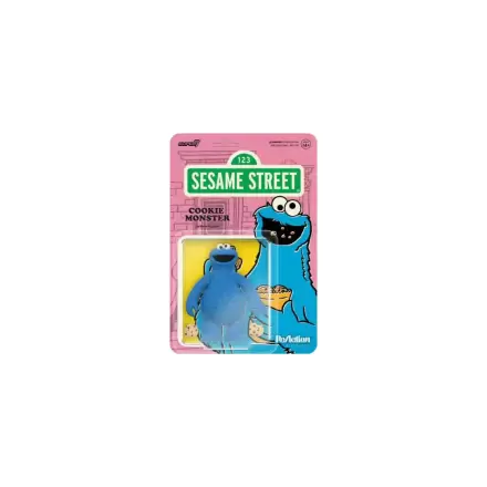 Sesame Street ReAction akcijska figura Wave 02 Cookie Monster 10 cm termékfotója