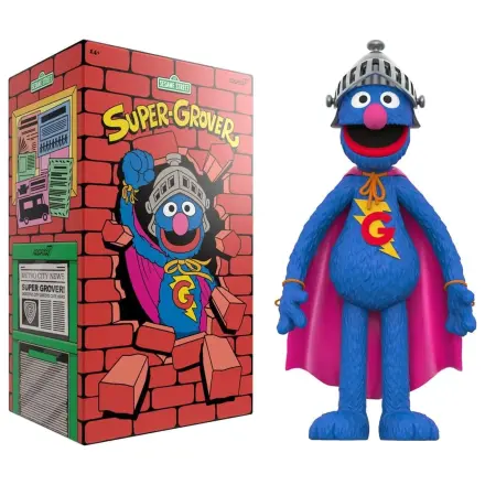 Sesame Street Supersize Vinilna Figura Super Grover 36 cm fotografija proizvoda
