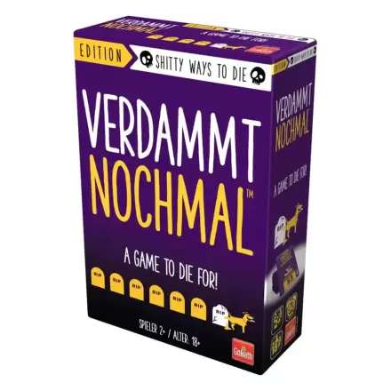Card Game Shit Happens Shitty Ways to die - njemački špil karata fotografija proizvoda