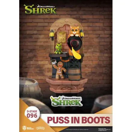 Shrek D-Stage PVC diorama Mačak u čizmama 15 cm fotografija proizvoda