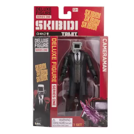 Skibidi Toilet Cameraman figura 16 cm fotografija proizvoda