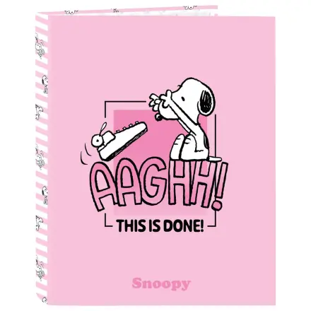 Snoopy A4 kartonska mapa s 4 prstena fotografija proizvoda