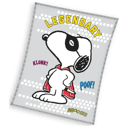 Snoopy Legendary fleece deka fotografija proizvoda