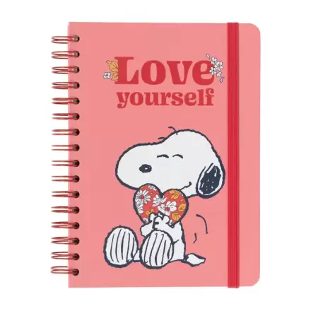 Snoopy Love Yourself A5 bilježnica termékfotója