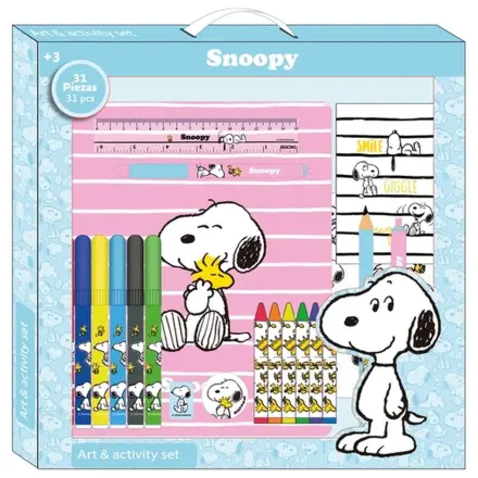 Snoopy Peanuts set za aktivnosti 31 kom. fotografija proizvoda