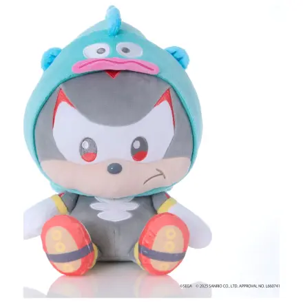 Sonic & Friends x Sanrio Shadow x Hangyodon plišana igračka 24 cm fotografija proizvoda