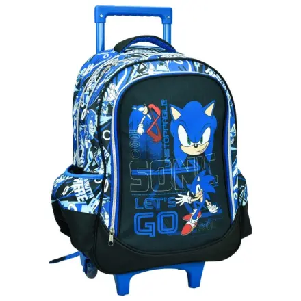 Sonic Go Fast Ruksak na kotačima za školu, Torba 46 cm fotografija proizvoda
