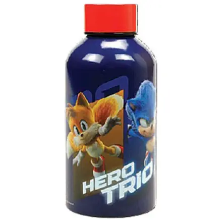 Sonic Heroes Trio aluminijska boca za vodu s navojnim čepom 500 ml fotografija proizvoda