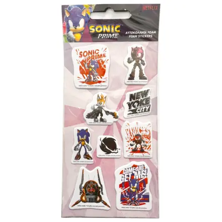 Sonic New Yoke Puffy spužvasti set naljepnica fotografija proizvoda