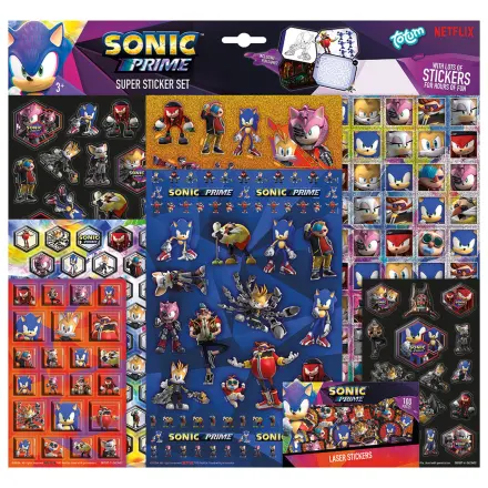 Sonic Prime Super set naljepnica s igračkom fotografija proizvoda