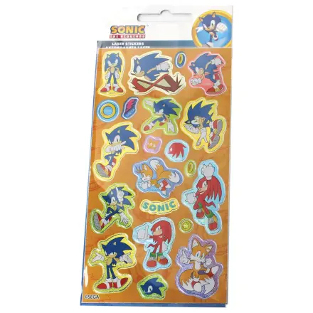 Sonic the Hedgehog Sega set holografskih naljepnica fotografija proizvoda