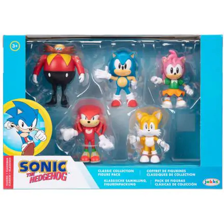 Sonic The Hedgehog paket 5 figura 6cm termékfotója