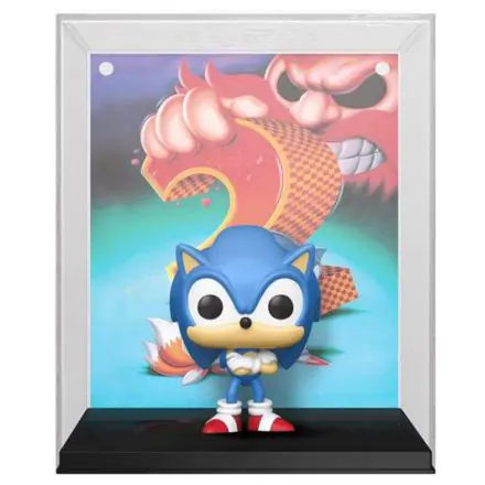 Sonic the Hedgehog 2 POP! Game Cover Vinilna figura Sonic heo Ekskluzivno 9 cm termékfotója